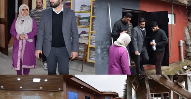 DC Budgam conducts spot inspection of ongoing dev. projects