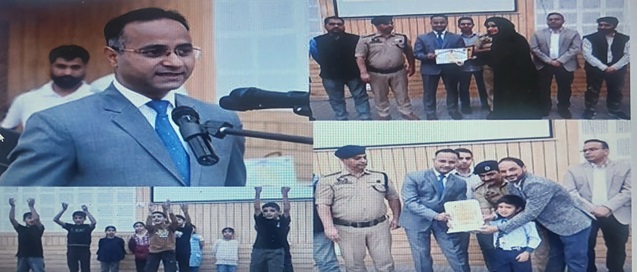 DC Shopian felicitates best performing BLOs, students for SVEEP Awareness 