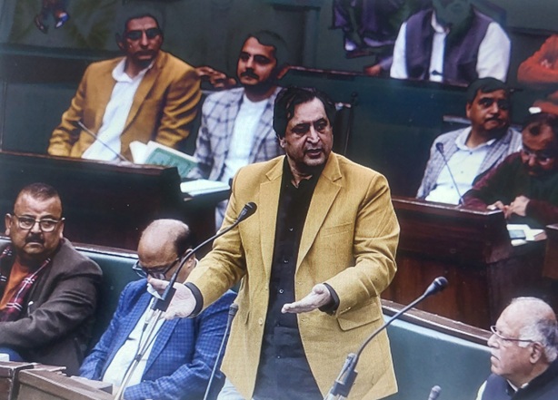 J&K Assembly: Sajad Lone stages Walkout 