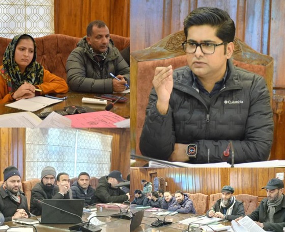 DC Bandipora emphasizes on speedy completion of all WSS projects in the district 