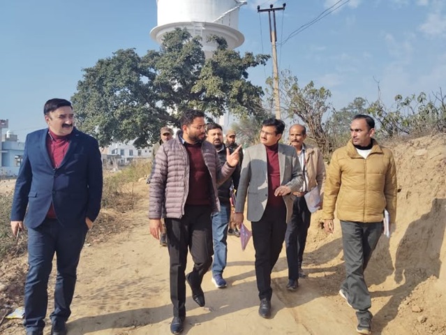 DC Jammu inspects Jal Jeevan Mission works, stresses on quality and sustainability 