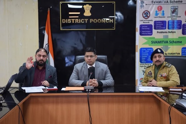 DC Poonch reviews ATRs in response to citizen complaints submitted through the Samadhan portal