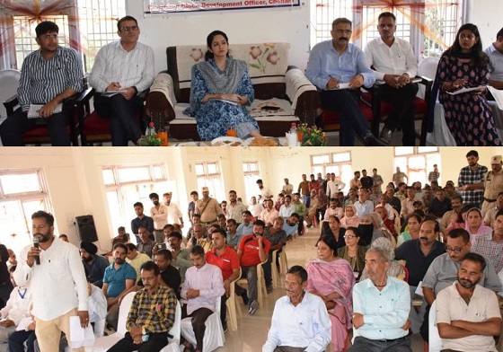 DC Udhampur articulate that decisions made during  public grievance redressal camp to be meticulously followed 