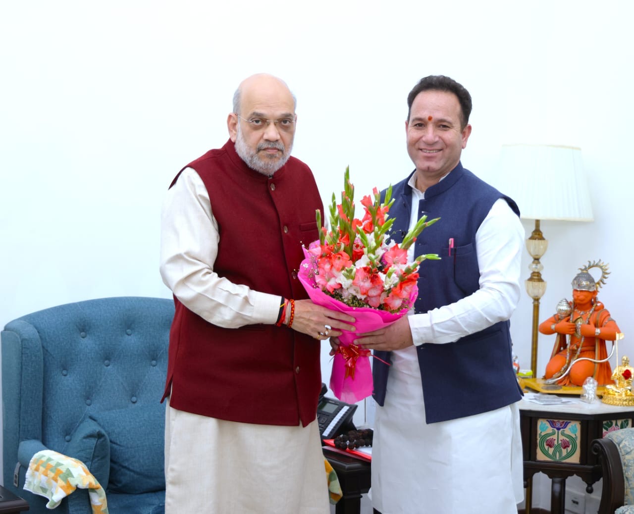 After Sunil Sharma's Delhi visit ; Amit Shah to meet all 28 BJP MLAs of J&K 