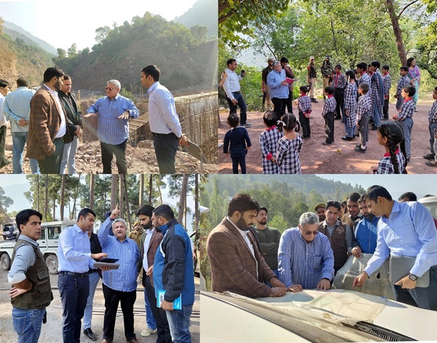 DC Reasi visits & addresses public concerns in remote areas