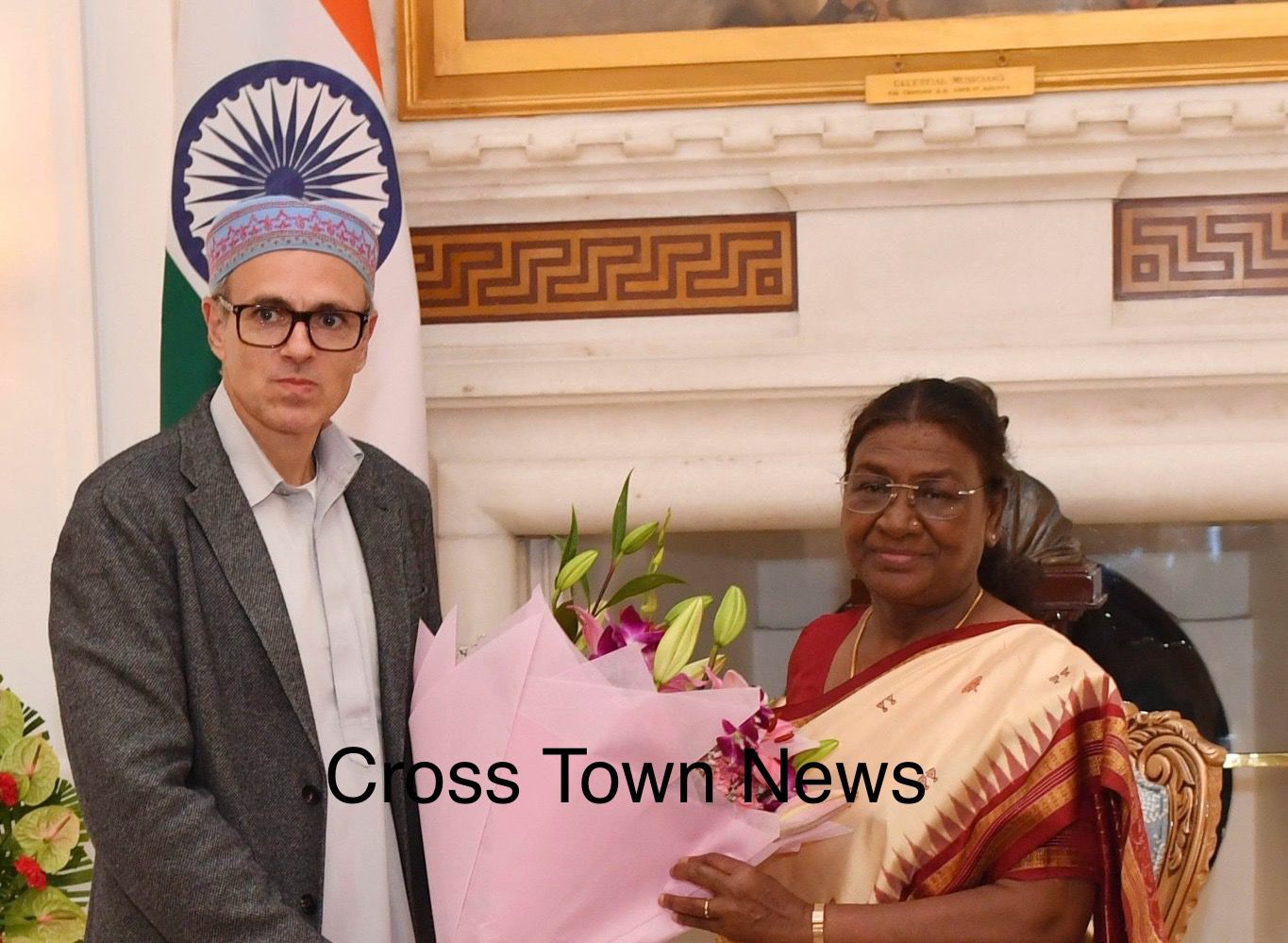 Omar Abdullah meets President Droupadi Murmu 