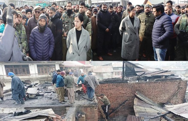 DC Kupwara urges need for a Fire Safety Audit of all shop establishments to minimize risk of such incidents