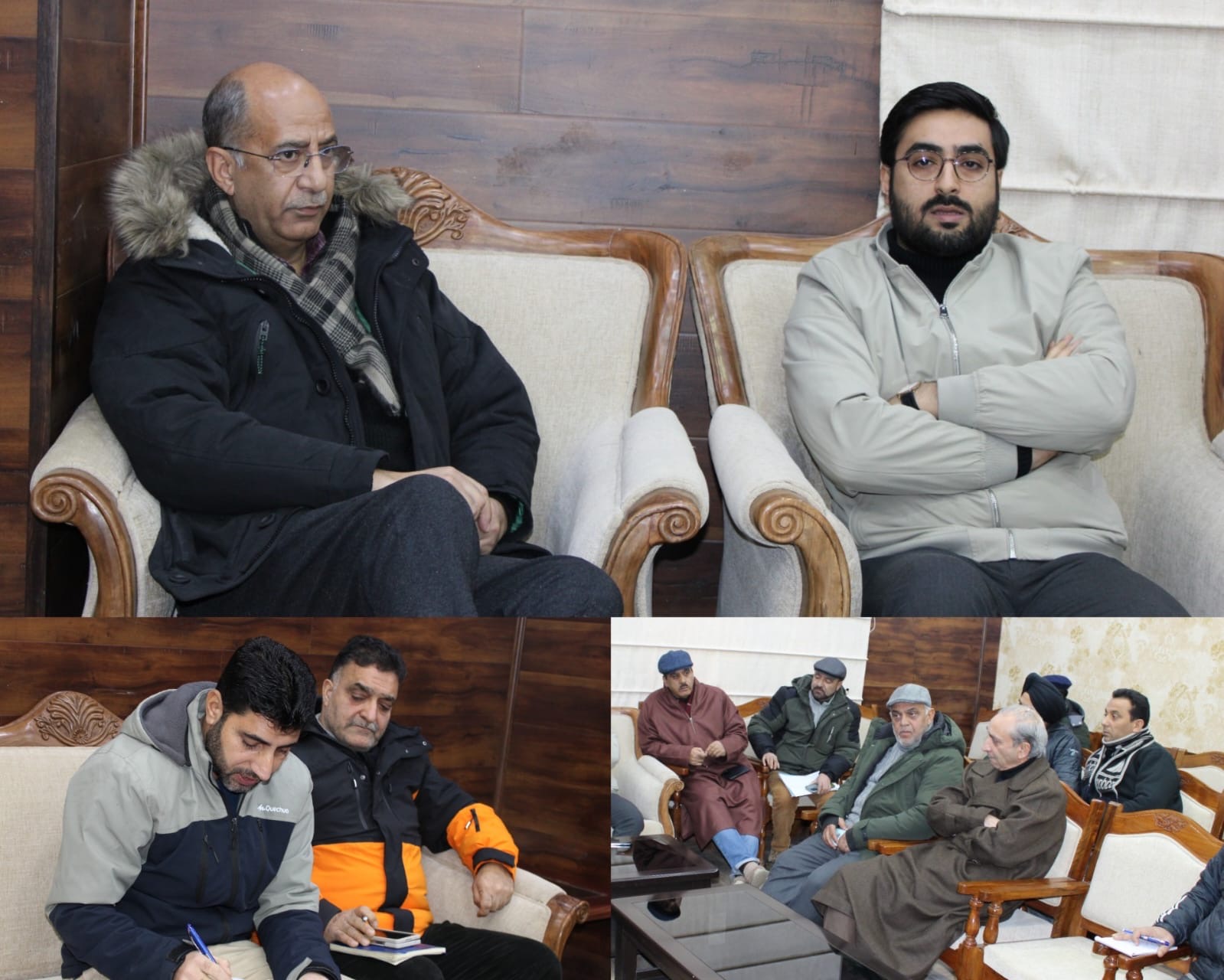 'Advisor Nasir Wani reviews winter preparedness'