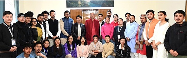 LG J&K commends initiative by ABVP to provide youth of Ladakh with an opportunity to understand country’s cultural heritage