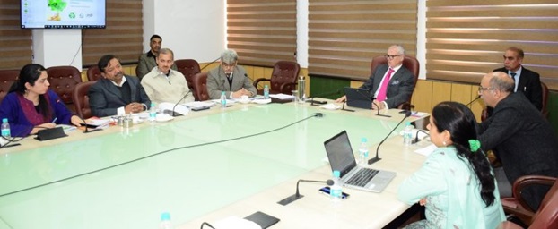 Omar Abdullah chairs a series of meetings to review & discuss implementation of proposed urban planning schemes