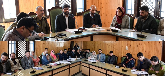 DC Ganderbal chairs NCORD meeting