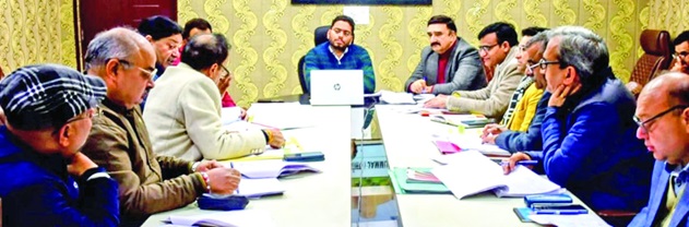 DC Jammu directs to ensure the completion of all works within the stipulated time frame