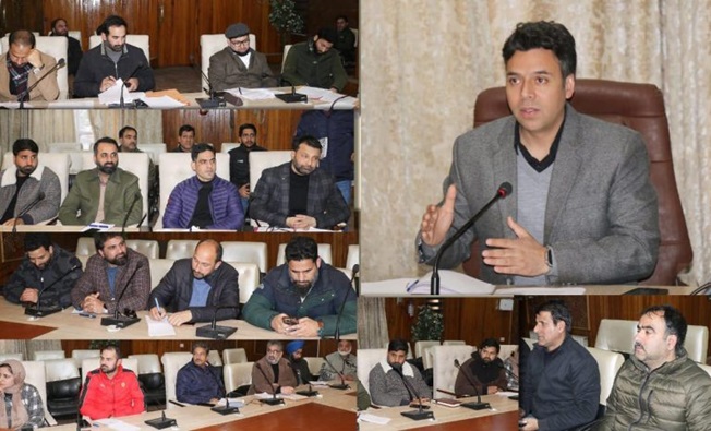 DC Srinagar directs DLC Members to submit "Action Taken Reports" as per the guidelines of National Green Tribunal