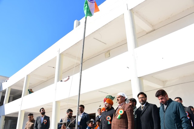 Deputy Commissioner Rajouri celebrates Republic Day with families of Badhaal Village 