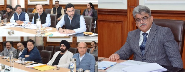 Chief Secretary J&K emphasizes full digitization of health services under Ayushman Bharat Digital Mission 