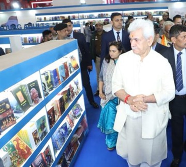 LG Manoj Sinha attends event in Delhi:  Says  Book is the best medium for thinkers, scientists and spiritualists