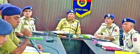 After Kathua, IGP Jammu Anand Jain visits Samba; holds Darbar