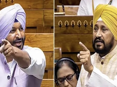 'Himmat Hai Toh Aaja': Chaos in Lok Sabha after Congress's Channi taunts BJP's Bittu