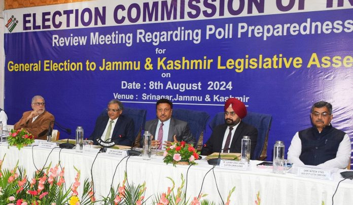 Elections in J&K announced from 18th September in 3 phases ; Counting 4th Oct