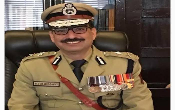 J&K AGMUT cadre IPS Officer SJM Gilani promoted to DGP grade