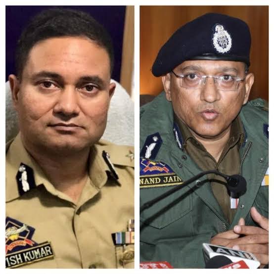 2 IPS officers of J&K Police ,  Nitish Kumar & Anand Jain awarded  PSM