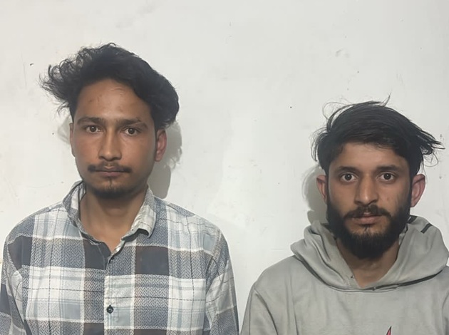 Police arrests two   burglars in a bank robbery attempt in Kathua