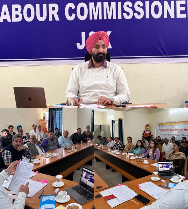 Charandeep urges trade unions  of J&K to adhere strictly to by-laws,