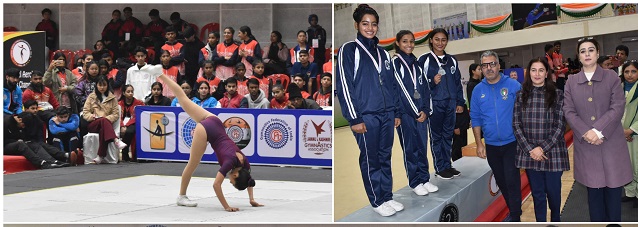  National Aerobic Gymnastics Championship concludes ; J&K Emerges as 2nd Runner-Up