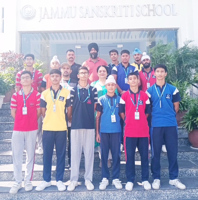 Students of Jammu Sanskriti School excel at CBSE Cluster Competition