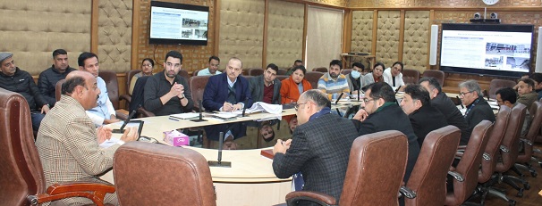 ' Ensure completion of SDHs Sunderbani, Nowshera within targeted time: Dy CM J&K to Officers'