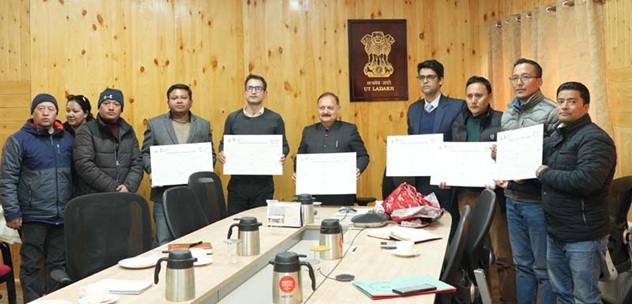 Chief Secretary Ladakh releases annual activity calendar 