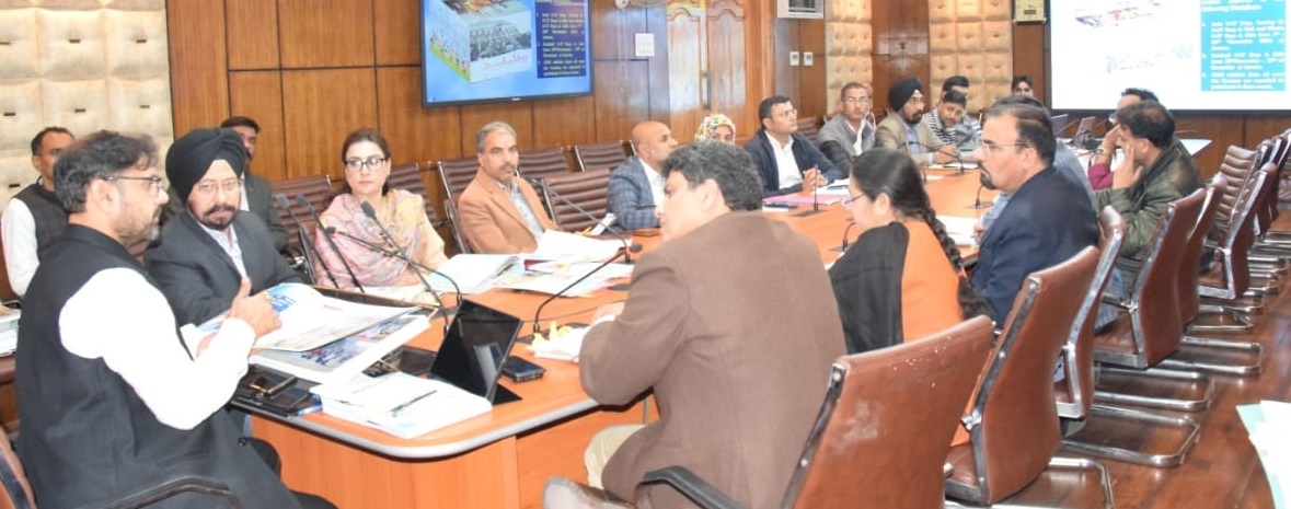  Satish Sharma reviews working of Youth Services & Sports Department J&K