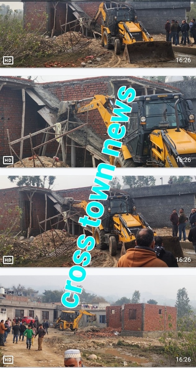 Massive demolition/anti encroachment drive by JDA in close coordination with JMC, District Admin and Police