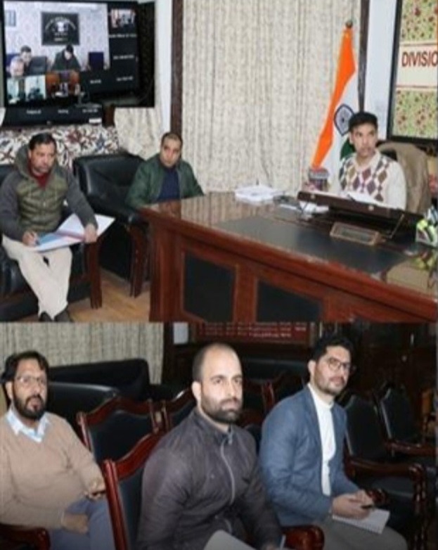 Div Com  Kashmir reviews physical, financial status of works under SMRDA