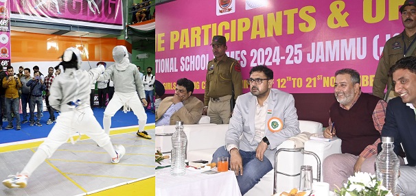  68th National School Games:  Sports Minister declares open Fencing championship in Jammu