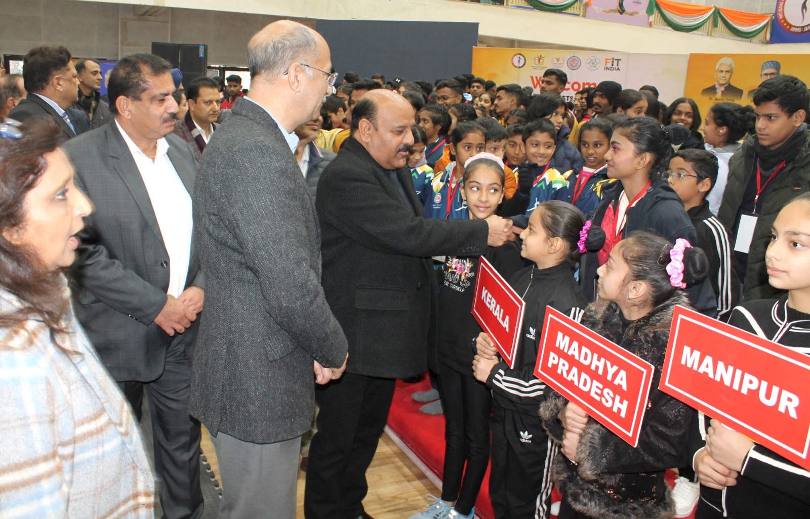 Deputy CM, Advisor to CM inaugurate National Aerobic Gymnastics Championship ; Appreciate development of Sports in J&K 