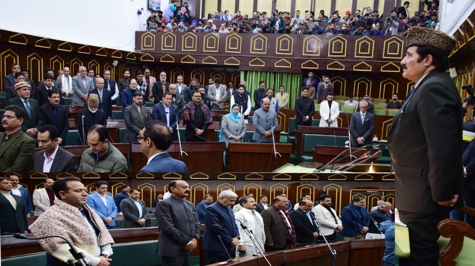 40 Officers deployed for duty during J&K Assembly session 