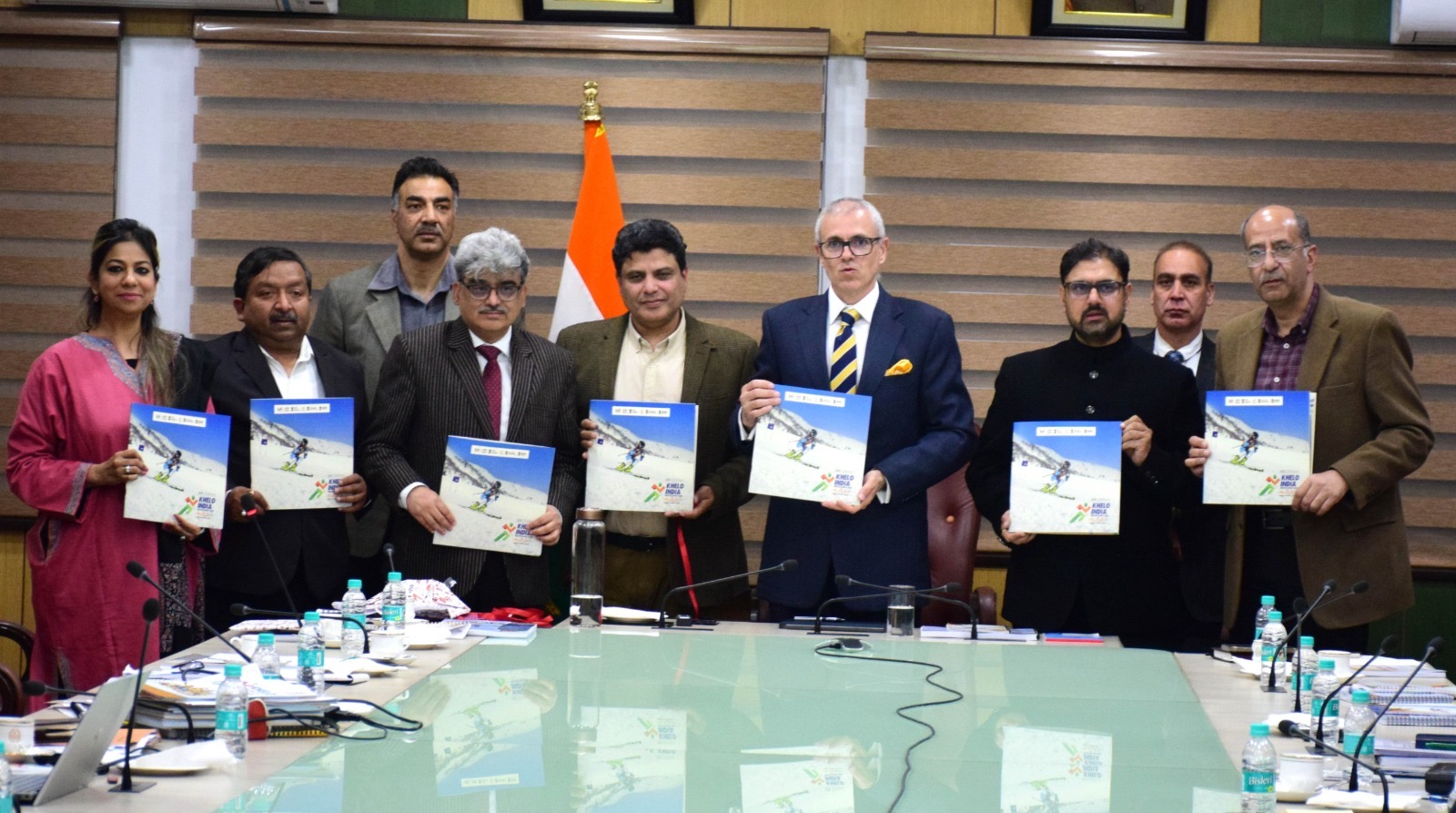 CM  Omar Abdullah releases mascot & commemorative souvenir for Khelo India winter games