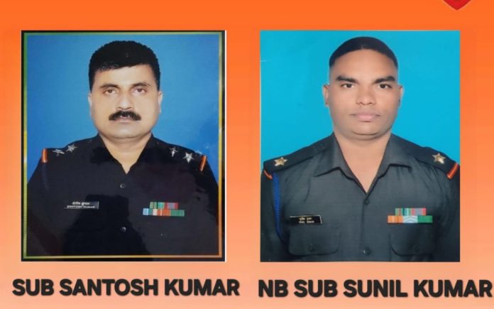 Army pays Tributes to 2  JCOs killed in Accident in Ladakh