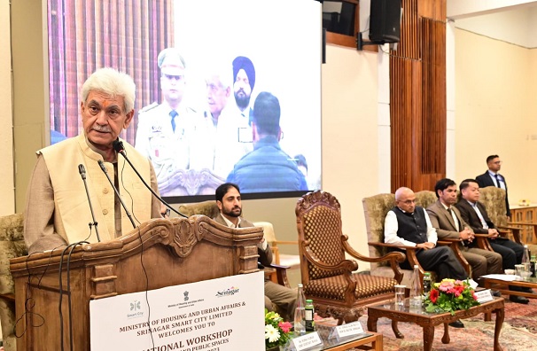 Srinagar Smart City is a role model for other cities of India: LG Manoj Sinha