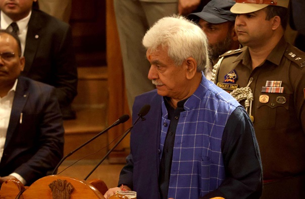 LG Manoj Sinha promises Govt’s efforts for full statehood