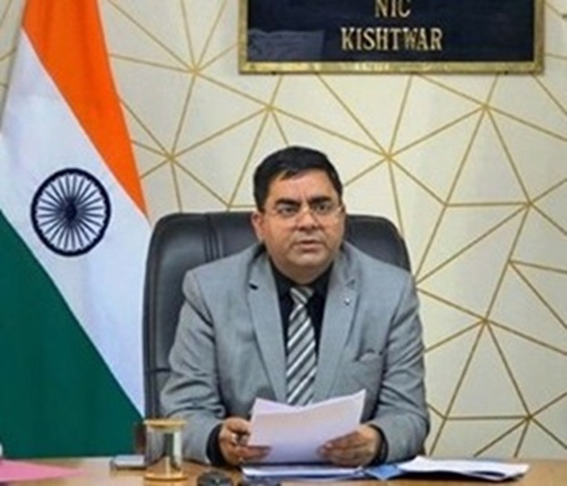 DC Kishtwar expresses concern over slow pace of work on Jal Jeevan Mission, directs to gear up