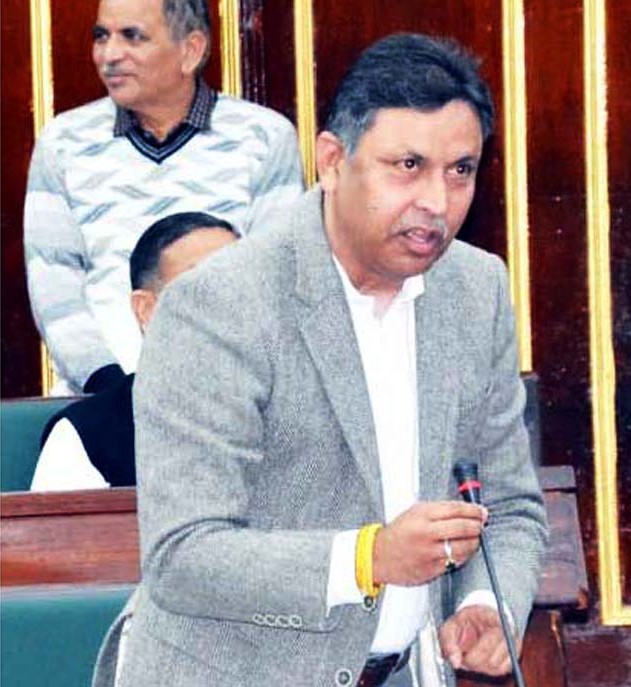 BJP MLA questions Govt's irresponsible replies in J&K Assembly