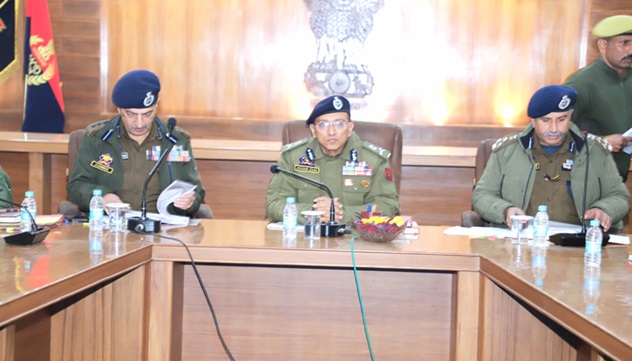 ADGP Jammu asks officers to remain vigilant and strengthen intelligence-sharing mechanisms