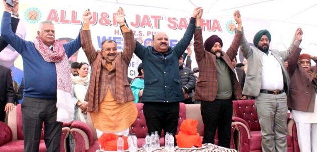 Equitable, holistic development Govt’s top priority: Dy CM  J&K at function organized by Jatt Sabha