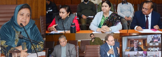 Our Govt committed to enhance quality of higher education & research in Universities of J&K: Sakeena