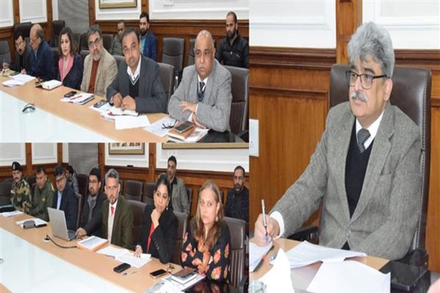  CS J&K Atal Dulloo reviews tourism development activities; asks to enhance amenities for visitors 