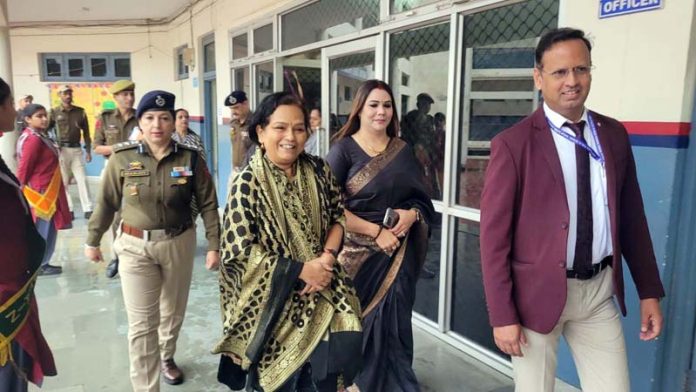 Prof Rasmita Das Swain visits J&K Police Public School Miran Sahib