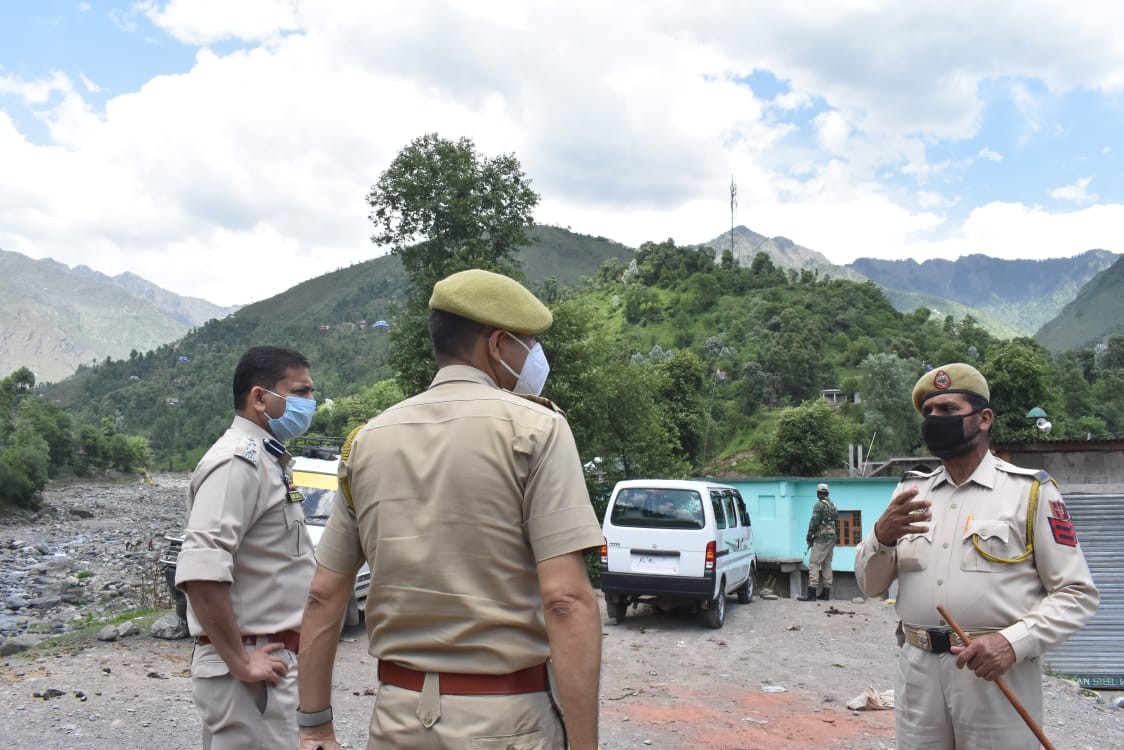 SSP Poonch inspects RED ZONE areas  