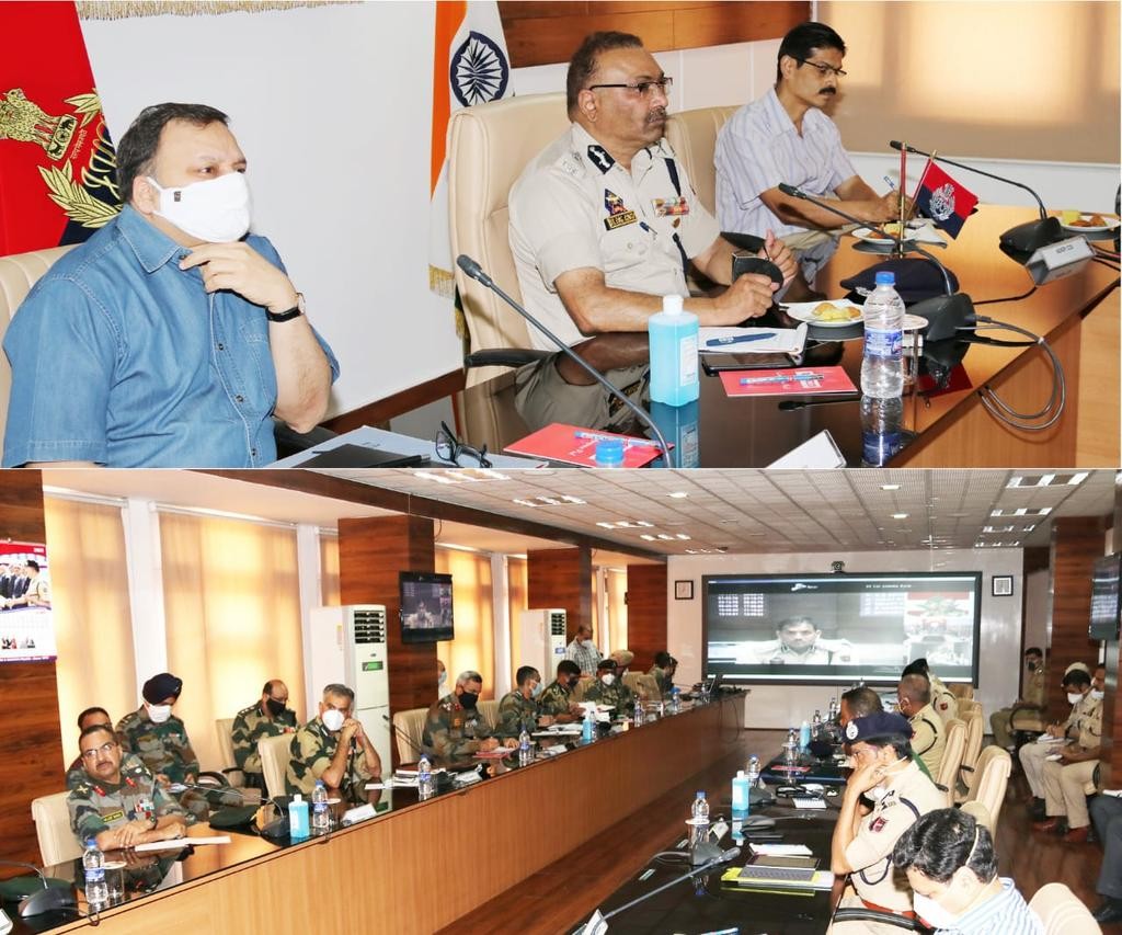 DGP Dilbag Singh reviews J&K Security in high level meeting